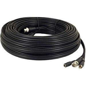 GREEN FEATHERS 20M bnc Cable + dc Power with rca Audio Connectors GREEN FEATHERS 20M bnc Cable + dc Power with rca Audio Connectors