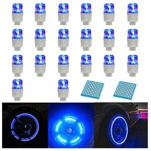Linghhang - 20PC Wheel Valve Light, led Flash Wheel Tire Valve Stem Cap Lights for Motorcycle, Car, Bicycle Linghhang - 20PC Wheel Valve Light, led Flash Wheel Tire Valve Stem Cap Lights for Motorcycle, Car, Bicycle