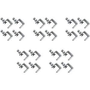 Tlily - 20Pcs 16-25mm Heavy Duty Woodworking Clamps Set 304 Stainless Steel c Clamp Tools for Welding/Carpenter Tlily - 20Pcs 16-25mm Heavy Duty Woodworking Clamps Set 304 Stainless Steel c Clamp Tools for Welding/Carpenter