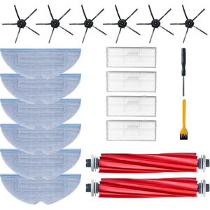 WOIYIC 20Pcs Accessories Kit Spare Parts for Xiaomi Roborock S7 S7+ S7 Plus S7 MaxV Plus Ultra T7 T7S T7 Plus T7S Plus, 2 Main Brushes, 4 Side Brushes, 4 WOIYIC 20Pcs Accessories Kit Spare Parts for Xiaomi Roborock S7 S7+ S7 Plus S7 MaxV Plus Ultra T7 T7S T7 Plus T7S Plus, 2 Main Brushes, 4 Side Brushes, 4