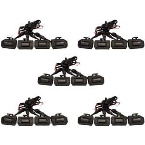 Tlily - 20Pcs led Grille Lights for Off Road Sport 2020 2021 External Lamp, White Light Tlily - 20Pcs led Grille Lights for Off Road Sport 2020 2021 External Lamp, White Light