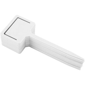 Groofoo - 20PCS pvc Waterproof Durable Gardening Flower Plant Label Tags Garden Seed Stake Tool White Groofoo - 20PCS pvc Waterproof Durable Gardening Flower Plant Label Tags Garden Seed Stake Tool White