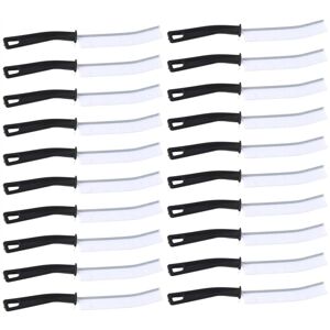 Tlily - 20Pcs White Multifunctional space Brush Cleaning Tool,Bathroom Brush,Hard Bristle Tlily - 20Pcs White Multifunctional space Brush Cleaning Tool,Bathroom Brush,Hard Bristle