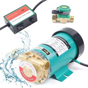 Cncest - 220V 120W Hot Water Pressure Pump, Automatic Household Water Pressure Booster Pump, Electric Garden Water Pump Conversion Pump for Shower Cncest - 220V 120W Hot Water Pressure Pump, Automatic Household Water Pressure Booster Pump, Electric Garden Water Pump Conversion Pump for Shower