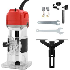 220V 30000RPM Electric Hand Trimmer Palm Router Power Router for Wood/Laminate Flooring(Red) 220V 30000RPM Electric Hand Trimmer Palm Router Power Router for Wood/Laminate Flooring(Red)