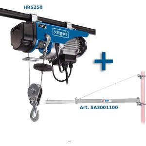 Scheppach - 230V scaffold electric lifting hoist 250 kg HRS250 + swing arm 110 cm Scheppach - 230V scaffold electric lifting hoist 250 kg HRS250 + swing arm 110 cm