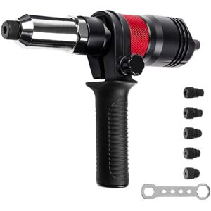 TLILY 2.4-6.4mm Electric Rivet Nut Adapter Automatic Riveting Nail Cordless Tools with Wrench and Handle TLILY 2.4-6.4mm Electric Rivet Nut Adapter Automatic Riveting Nail Cordless Tools with Wrench and Handle