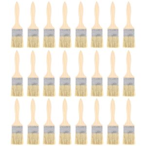 TLILY 24 Pack of 2 Inch (48mm) Paint Brushes and Chip for Stains Varnishes Glues TLILY 24 Pack of 2 Inch (48mm) Paint Brushes and Chip for Stains Varnishes Glues