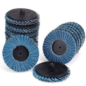 Memkey - 24pcs Flip Pans, 2 inch T27 Zirconia Aluminum Oxide Flat Flip Pans Including 40 Grits Memkey - 24pcs Flip Pans, 2 inch T27 Zirconia Aluminum Oxide Flat Flip Pans Including 40 Grits