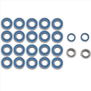TLILY 24Pcs Sealed Bearing Kit for MF-01X MF01X RC Car Upgrade Parts Accessories TLILY 24Pcs Sealed Bearing Kit for MF-01X MF01X RC Car Upgrade Parts Accessories