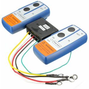 Ikodm - 24V 30m Range Recovery Winch Wireless Remote Control Switch Kit Dual Combo for atv Truck Ikodm - 24V 30m Range Recovery Winch Wireless Remote Control Switch Kit Dual Combo for atv Truck