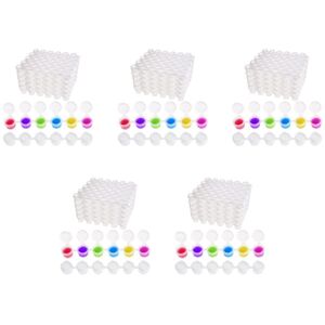 TLILY 250 Strips Paint Pots Strips,1500 Pots 2Ml/0.07 Oz Empty Paint Cup Pots with Lids,for Classrooms Paintings Art Festivals TLILY 250 Strips Paint Pots Strips,1500 Pots 2Ml/0.07 Oz Empty Paint Cup Pots with Lids,for Classrooms Paintings Art Festivals