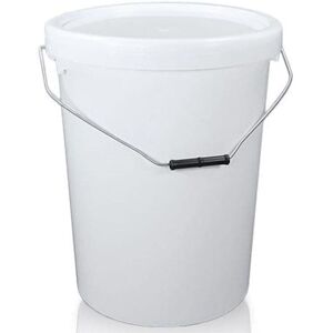 STORM TRADING GROUP 25 x 25L White Plastic Buckets STORM TRADING GROUP 25 x 25L White Plastic Buckets