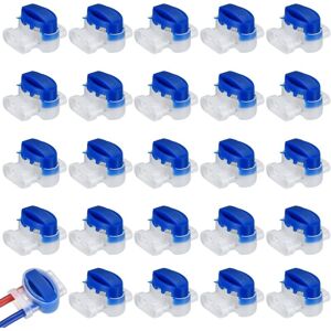 BEIJIYI 25pcs Robot Lawn Mower Wire Connectors, Resin Filled Wire Connectors, Gel Filled Connectors for Automower Outdoor Garden Robot Lawn Mower BEIJIYI 25pcs Robot Lawn Mower Wire Connectors, Resin Filled Wire Connectors, Gel Filled Connectors for Automower Outdoor Garden Robot Lawn Mower