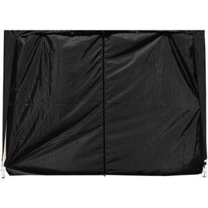 Greenbay - 2.5x2.5M Black Pop Up Gazebo Side Panel Wall with Zipper 1 Piece Only Greenbay - 2.5x2.5M Black Pop Up Gazebo Side Panel Wall with Zipper 1 Piece Only