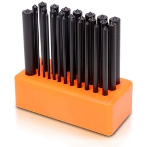 Tlily - 28-Piece Transfer Punch Set, 3/32 Inch - 1/2 Inch, Heat Treated Alloy Steel Forging Tlily - 28-Piece Transfer Punch Set, 3/32 Inch - 1/2 Inch, Heat Treated Alloy Steel Forging