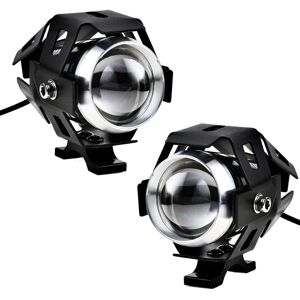 WOIYIC 2pcs 125W Motorcycle Headlight Extra LED Fog Light Motorcycle Projector 1200LM U5 Waterproof Motorcycle Scooter 4 Wheels WOIYIC 2pcs 125W Motorcycle Headlight Extra LED Fog Light Motorcycle Projector 1200LM U5 Waterproof Motorcycle Scooter 4 Wheels