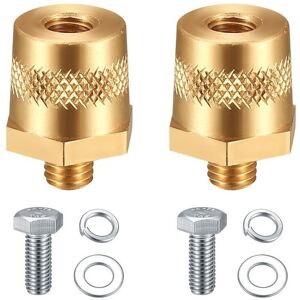 SJQKA 2pcs 12V Battery Terminal Battery Clamps M8 Battery Ends for Automotive Battery Terminal Adapter with Stainless Steel Screws for Automotive, Trucks, SJQKA 2pcs 12V Battery Terminal Battery Clamps M8 Battery Ends for Automotive Battery Terminal Adapter with Stainless Steel Screws for Automotive, Trucks,