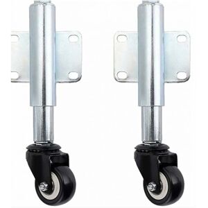 CYSLMUK 2pcs 6cm Rolling Gate Wheel, Extendable Gate Suspension Caster, Gate Support Wheel for Wooden Garden Gate, Courtyard Fence, Load Capacity 50Kg, No CYSLMUK 2pcs 6cm Rolling Gate Wheel, Extendable Gate Suspension Caster, Gate Support Wheel for Wooden Garden Gate, Courtyard Fence, Load Capacity 50Kg, No