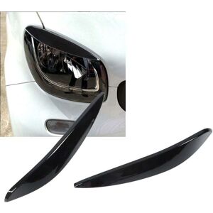 YMYNY 2Pcs ABS Left & Right Headlight Eyebrows Replacement for Benz Smart 453 Fortwo Forfour 2015-2020 Gloss Black MUMU YMYNY 2Pcs ABS Left & Right Headlight Eyebrows Replacement for Benz Smart 453 Fortwo Forfour 2015-2020 Gloss Black MUMU