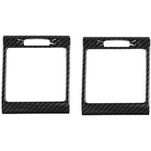 TLILY 2Pcs Carbon Fiber Console Side Air Conditioning Outlet Frame Cover Trim for G-Class W463 G500 2004-2018 TLILY 2Pcs Carbon Fiber Console Side Air Conditioning Outlet Frame Cover Trim for G-Class W463 G500 2004-2018
