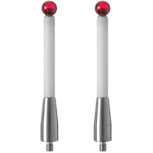Tlily - 2Pcs cmm Probe Stylus 6mm Ball Tip Contact Probes Ceramic Shafts Testing Accessories for Renishaw A-5000-3709 Tlily - 2Pcs cmm Probe Stylus 6mm Ball Tip Contact Probes Ceramic Shafts Testing Accessories for Renishaw A-5000-3709