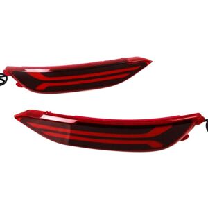 Tlily - 2Pcs For Hyundai New Tucson led Rear Warning Brake Bumper Lights Tlily - 2Pcs For Hyundai New Tucson led Rear Warning Brake Bumper Lights