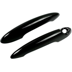 TLILY 2Pcs Gloss Black Door Outer Handle Car for S R50 R52 R53 R55 R56 R57 R58 R59 R61 TLILY 2Pcs Gloss Black Door Outer Handle Car for S R50 R52 R53 R55 R56 R57 R58 R59 R61