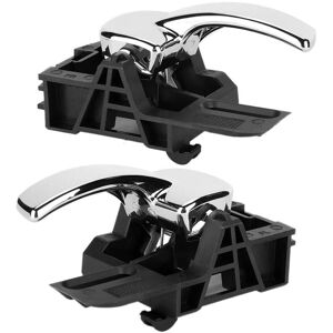 CYSLMUK 2pcs Left & Right Chrome Interior Door Handle 80671-JD00E Fits for nissan qashqai 2004-2007 CYSLMUK 2pcs Left & Right Chrome Interior Door Handle 80671-JD00E Fits for nissan qashqai 2004-2007