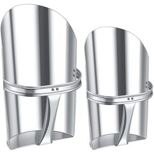 TLILY 2Pcs Metal Feed Grain Scoop for Livestock 2 Sizes Heavy Duty Stackable Horse with Handle Gardening Farms TLILY 2Pcs Metal Feed Grain Scoop for Livestock 2 Sizes Heavy Duty Stackable Horse with Handle Gardening Farms