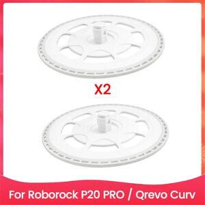 TLILY 2PCS Mop Cloth Holder for P20 PRO / Qrevo Curv Robot Vacuum Cleaner Replaceable Spare Parts Pad Stand TLILY 2PCS Mop Cloth Holder for P20 PRO / Qrevo Curv Robot Vacuum Cleaner Replaceable Spare Parts Pad Stand