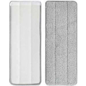 Linghhang - 2pcs Mop Head Replacement Cloth Adhesive Mop Cloth Household Wood Floor Ceramic Tile Floor Lazy Mop Linghhang - 2pcs Mop Head Replacement Cloth Adhesive Mop Cloth Household Wood Floor Ceramic Tile Floor Lazy Mop