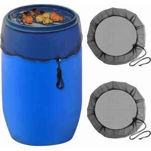 Linghhang - 2PCS Rain Barrel Net, 95cm Round Rain Barrel Cover, Rain Barrel Net with Drawstring, Adjustable Rain Barrel Net, Rain Barrel Protection Linghhang - 2PCS Rain Barrel Net, 95cm Round Rain Barrel Cover, Rain Barrel Net with Drawstring, Adjustable Rain Barrel Net, Rain Barrel Protection