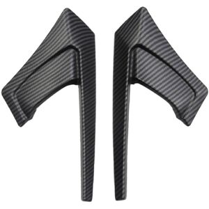 Tlily - 2Pcs Side Camera Protection Cover Accessories abs For Tesla model y 2021 Matte Carbon Fiber Texture Tlily - 2Pcs Side Camera Protection Cover Accessories abs For Tesla model y 2021 Matte Carbon Fiber Texture