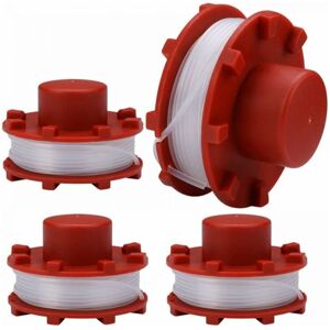 CYSLMUK 4pcs Spool Line for Einhell ge-ct 36/30 Li e solo agillo 36/255 bl agillo 18/200 3405096 Spare Parts Trimmer CYSLMUK 4pcs Spool Line for Einhell ge-ct 36/30 Li e solo agillo 36/255 bl agillo 18/200 3405096 Spare Parts Trimmer