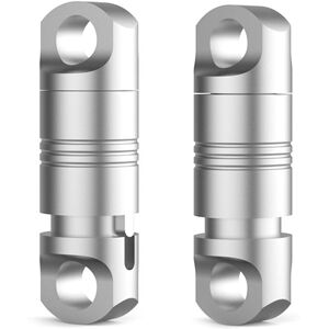 TLILY 2PCS Titanium Alloy Rotating Ring Buckle Keychain Waist Belt Spring Lock Keyring Outdoor Tool TLILY 2PCS Titanium Alloy Rotating Ring Buckle Keychain Waist Belt Spring Lock Keyring Outdoor Tool