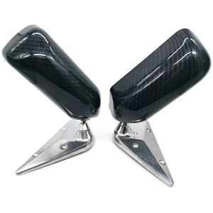 Tlily - 2PCS Universal Car Rearview Side Mirror Craft Square F1 Style with Blue Mirror Surface Metal Bracket Rear View Mirror Tlily - 2PCS Universal Car Rearview Side Mirror Craft Square F1 Style with Blue Mirror Surface Metal Bracket Rear View Mirror