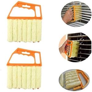 Linghhang - 2pcs Venetian Blind Cleaning Brushes, Venetian Blind Duster, Plastic Venetian Blind Cleaning Brushes, Home Cleaning Equipment with 7 Slats Linghhang - 2pcs Venetian Blind Cleaning Brushes, Venetian Blind Duster, Plastic Venetian Blind Cleaning Brushes, Home Cleaning Equipment with 7 Slats