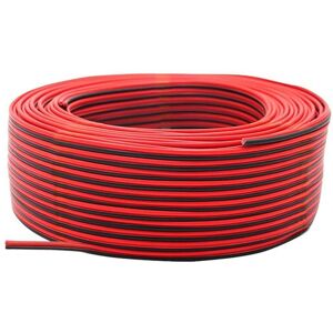 TLILY 2Pin Wire 100M 22AWG 12V/24V Extension Cord Red and Black 2-Wire Stranded Tinned Copper led Light Bar Power TLILY 2Pin Wire 100M 22AWG 12V/24V Extension Cord Red and Black 2-Wire Stranded Tinned Copper led Light Bar Power