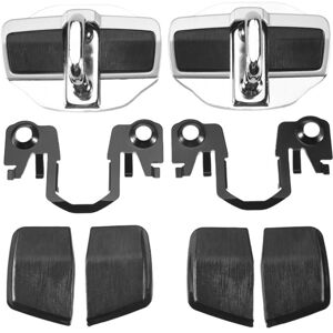 Tlily - 2Set Car Door Lock Buckle Upgraded Stabilizer Cover Latches Stopper For-- Series Eliminate Abnormal Space Tlily - 2Set Car Door Lock Buckle Upgraded Stabilizer Cover Latches Stopper For-- Series Eliminate Abnormal Space