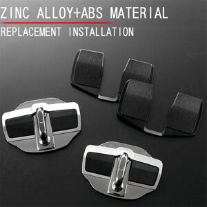 Tlily - 2Set Car trd Door Stabilizer Latches Protector for Land Cruiser LC200 LC300 Camry Corolla Yaris Door Lock Buckle Covers Tlily - 2Set Car trd Door Stabilizer Latches Protector for Land Cruiser LC200 LC300 Camry Corolla Yaris Door Lock Buckle Covers