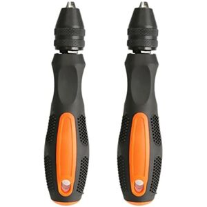 Tlily - 2X 0.5-8mm Mini Hand Drill with Vise Model Keyless Chuck Tlily - 2X 0.5-8mm Mini Hand Drill with Vise Model Keyless Chuck
