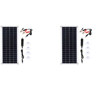 Tlily - 2X 15W Solar Panel 12-18V Solar Cell Solar Panel for Phone rv Car MP3 pad Charger Outdoor Battery Supply b Tlily - 2X 15W Solar Panel 12-18V Solar Cell Solar Panel for Phone rv Car MP3 pad Charger Outdoor Battery Supply b