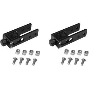 TLILY 2X 2020 v Groove Aluminum Profile, X-Shaped Timing Belt, Tensioner, Set for 3D Printer -10/10S Accessories Parts Black TLILY 2X 2020 v Groove Aluminum Profile, X-Shaped Timing Belt, Tensioner, Set for 3D Printer -10/10S Accessories Parts Black