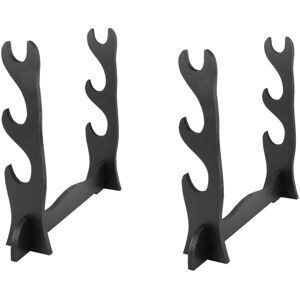 TLILY 2X 3Tier Samurai Katana Holder Stand Display Black TLILY 2X 3Tier Samurai Katana Holder Stand Display Black