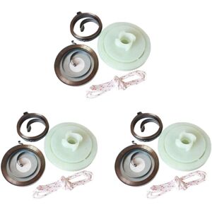 Tlily - 3X 5200 5800 52Cc 58Cc for Chinese Chainsaw Easy Starter Recoil Spring Pulley Rope Repair Kit Gas Saws Tlily - 3X 5200 5800 52Cc 58Cc for Chinese Chainsaw Easy Starter Recoil Spring Pulley Rope Repair Kit Gas Saws