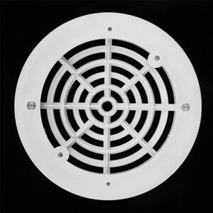 Tlily - 2X 8 Inch Pool Main Drain Covers Bottom Plates Top Grate Drain Replacement White Outlet Cover Tlily - 2X 8 Inch Pool Main Drain Covers Bottom Plates Top Grate Drain Replacement White Outlet Cover
