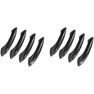 Tlily - 2X abs Fiber Exterior Door Handle Cover Trim for 5 6 7 Series F07 F10 F11 F06 F12 F13 F01 F02 Tlily - 2X abs Fiber Exterior Door Handle Cover Trim for 5 6 7 Series F07 F10 F11 F06 F12 F13 F01 F02