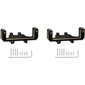 Tlily - 2X Brass Servo Mount Fit ES08MA ii for Axial SCX24 jlu C10 1/24 rc Car Upgrade Parts On Tlily - 2X Brass Servo Mount Fit ES08MA ii for Axial SCX24 jlu C10 1/24 rc Car Upgrade Parts On