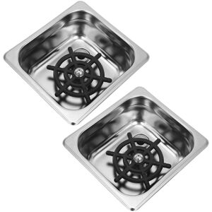 TLILY 2X Cup Washer, Stainless Steel Automatic Cup Washer TLILY 2X Cup Washer, Stainless Steel Automatic Cup Washer